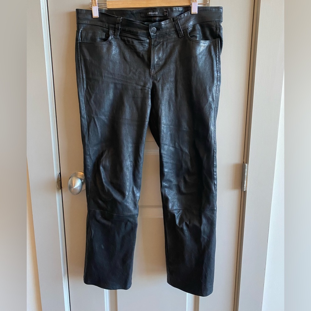 J brand leather pant